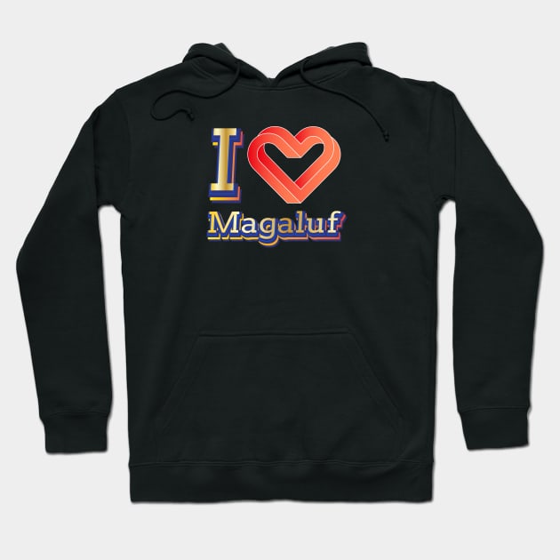 I love Magaluf Hoodie by Leo Stride